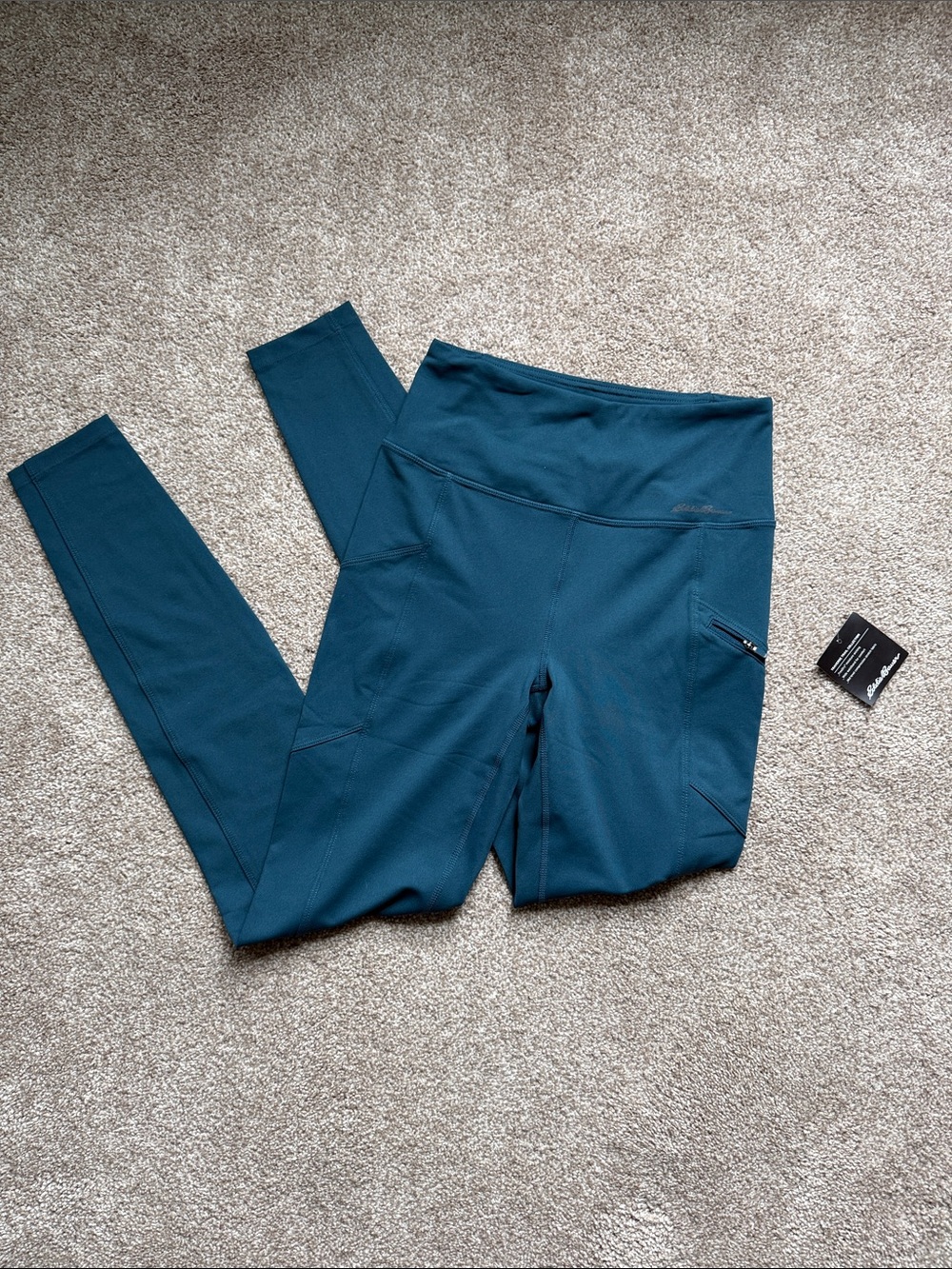 Eddie Bauer Teal Performance Leggings